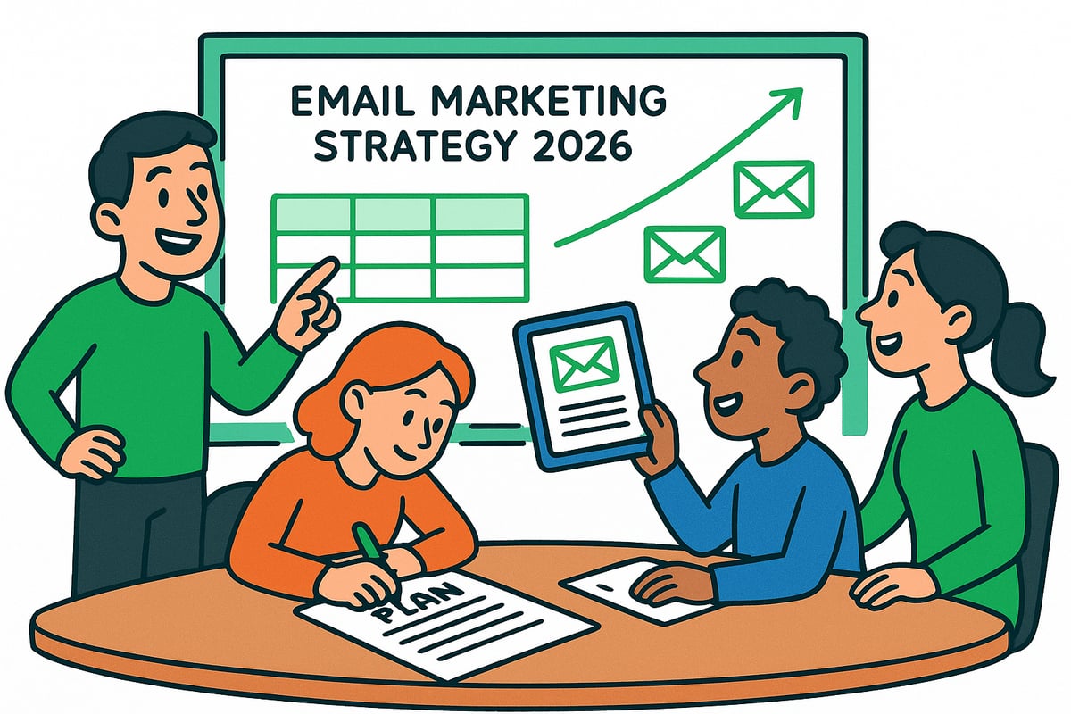 2026 m. el. pašto rinkodaros strategijos: nuo plano iki įgyvendinimo