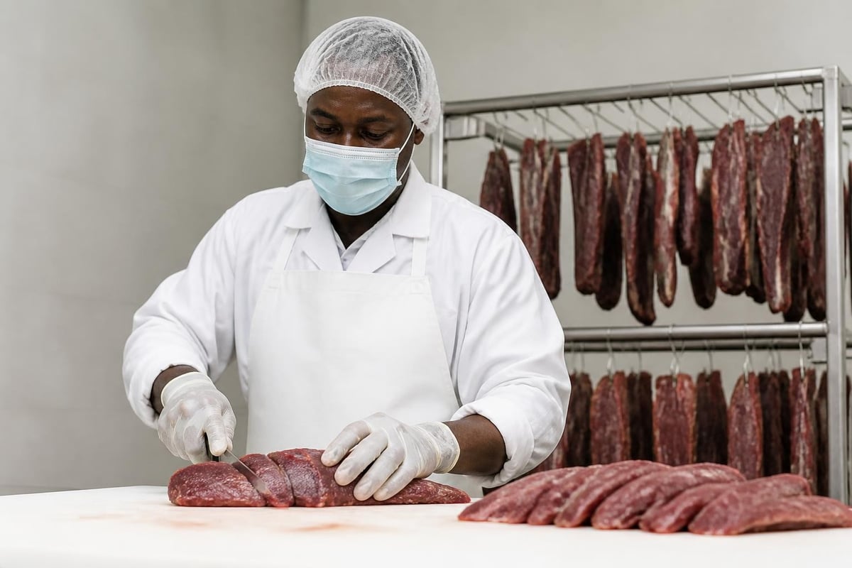 Food safety in biltong making