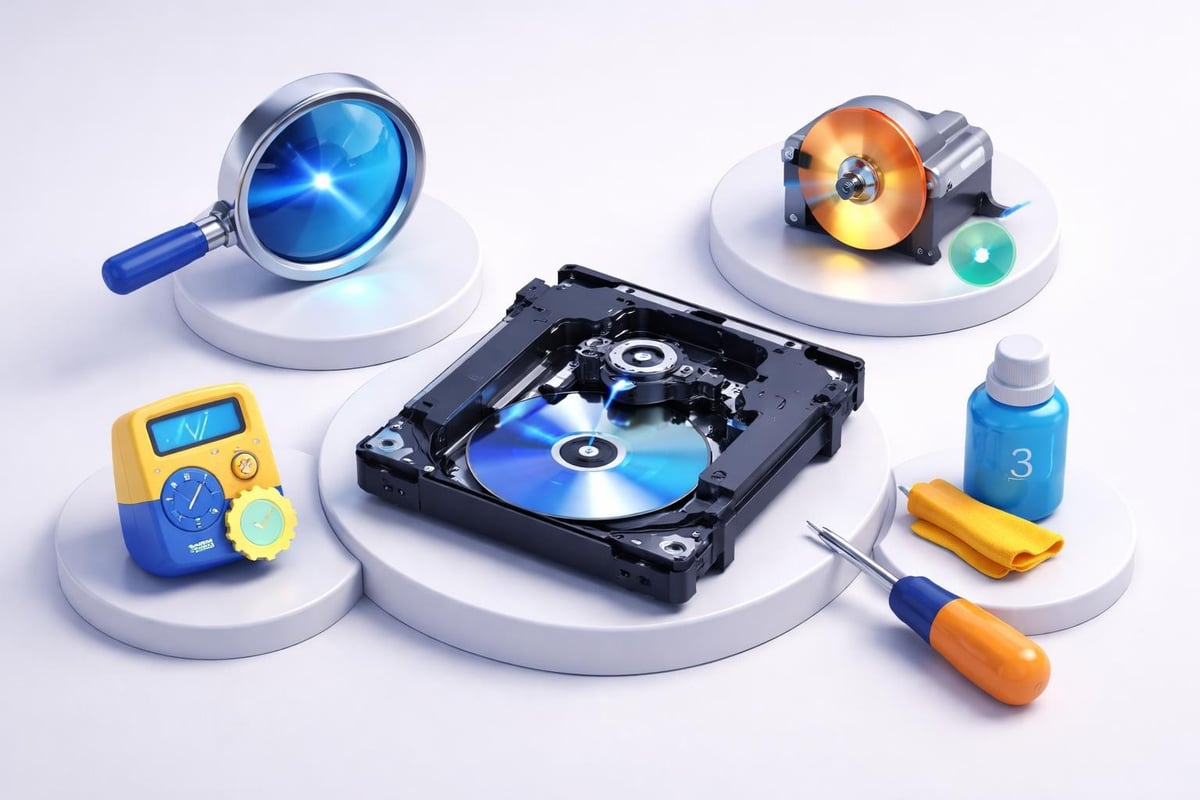 PS3 disc drive diagnostics