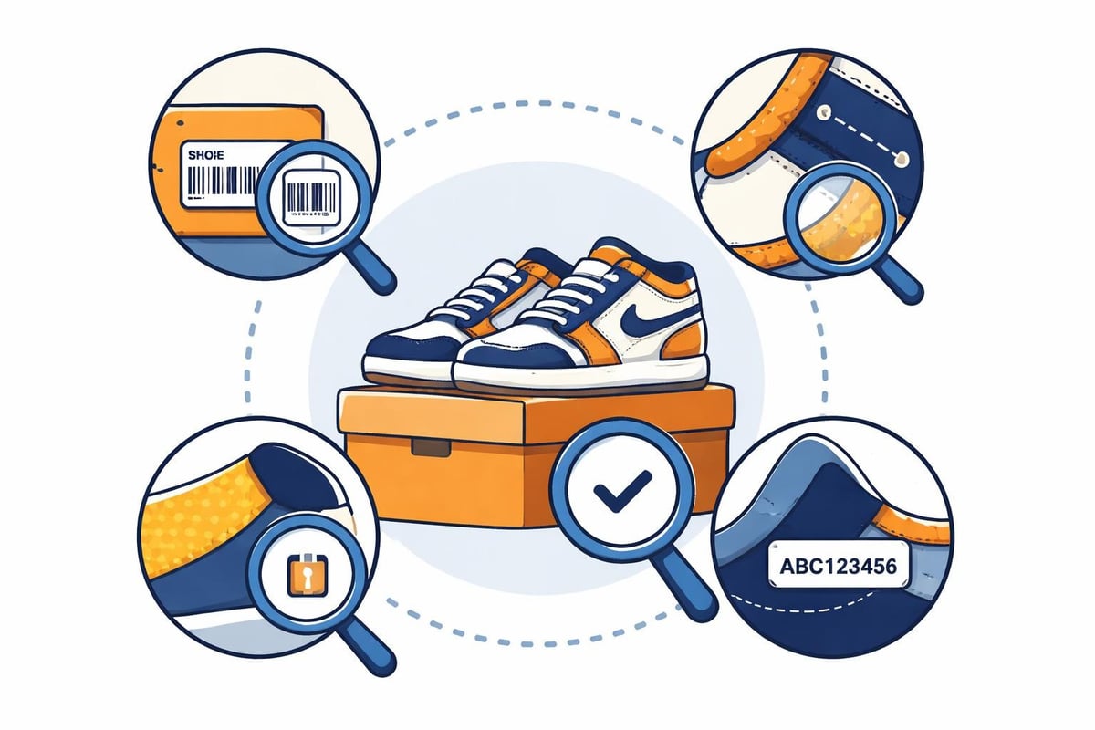 Shoe authentication process