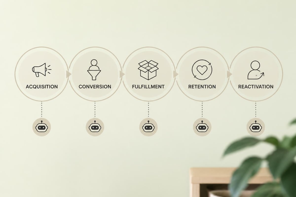 Service AI workflow stages