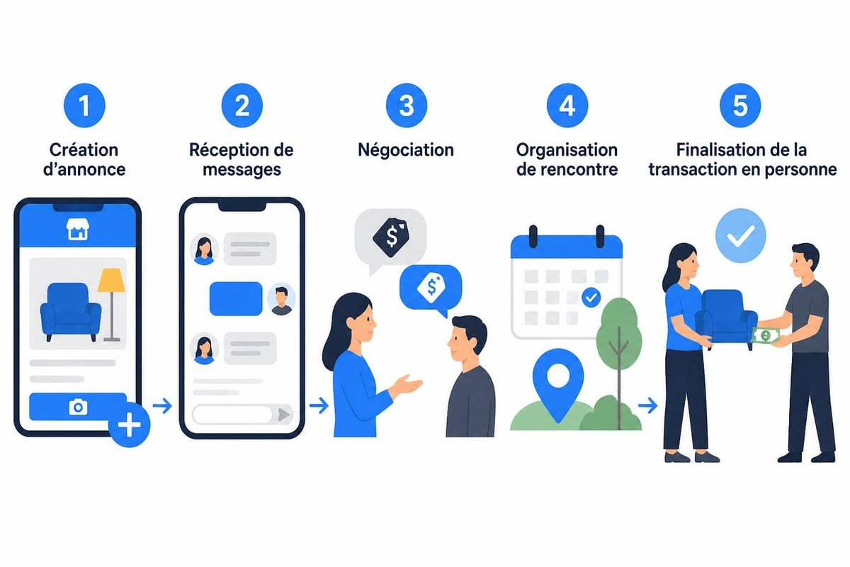 Processus de vente locale