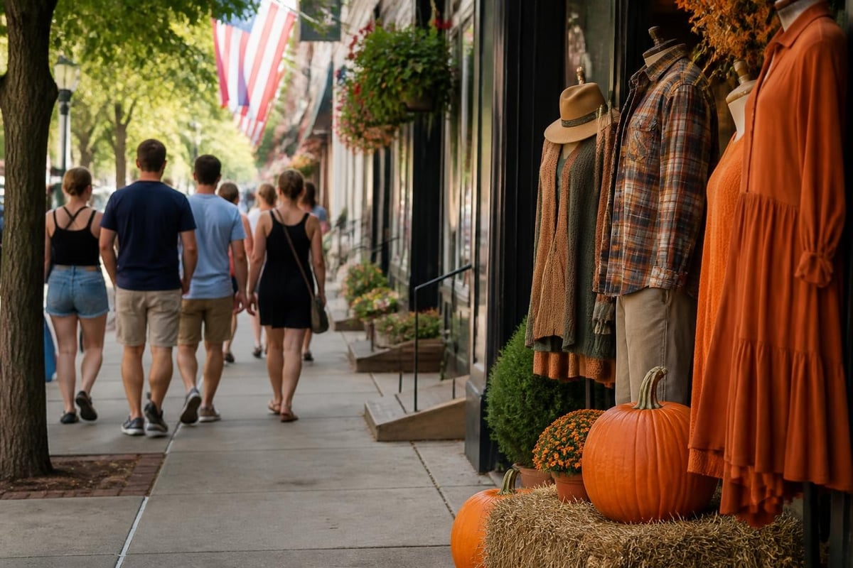 Shopping calendar Wells Maine
