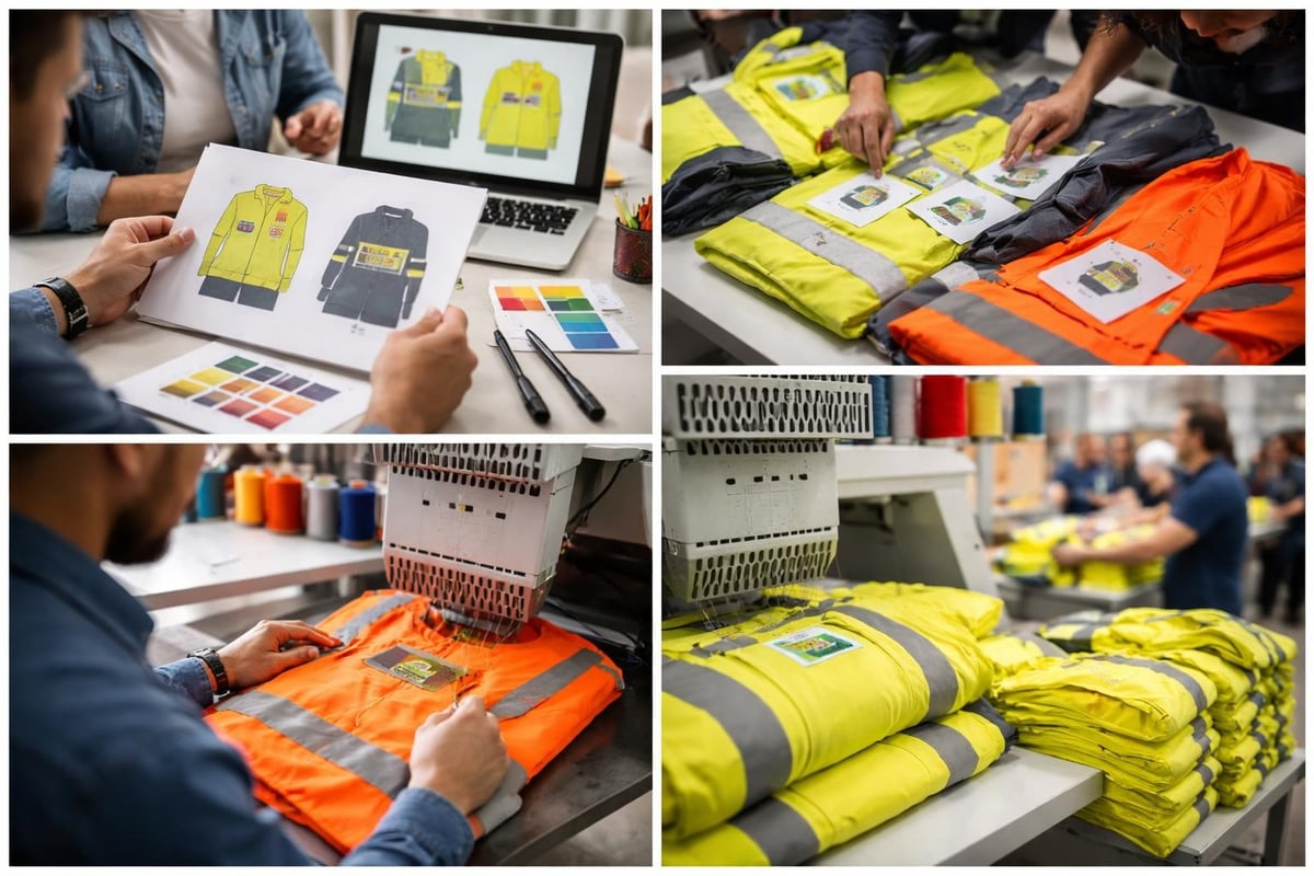 Safety clothing customisation process