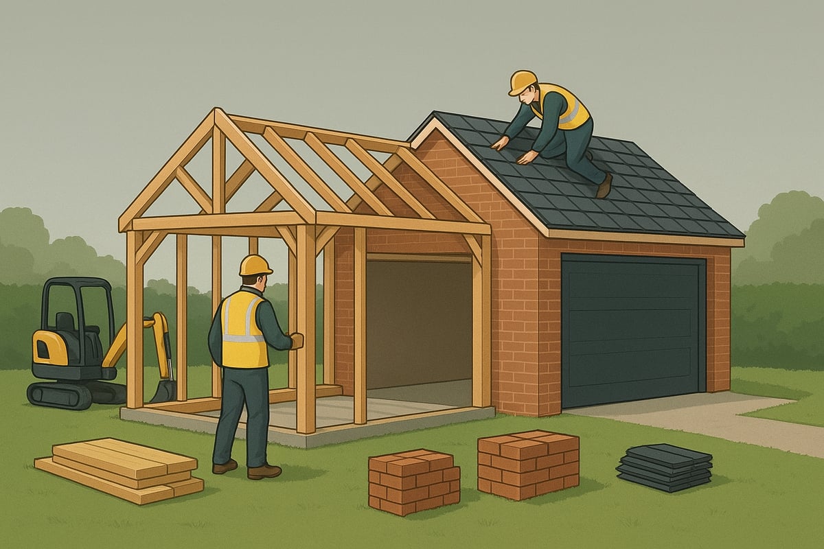 Construction Process: From Groundworks to Completion