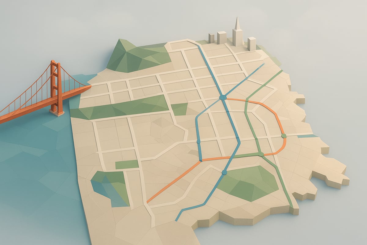 Understanding the 2025 San Francisco City Map