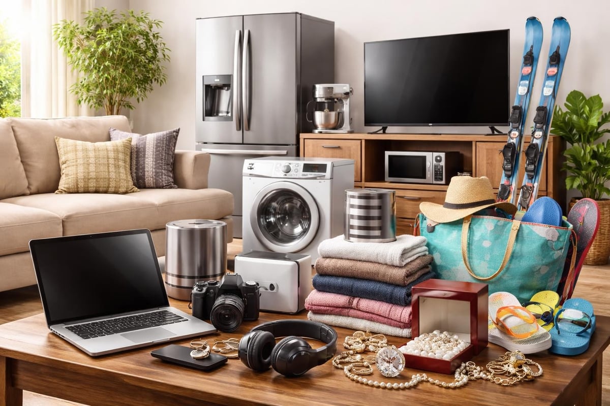 Personal property coverage categories
