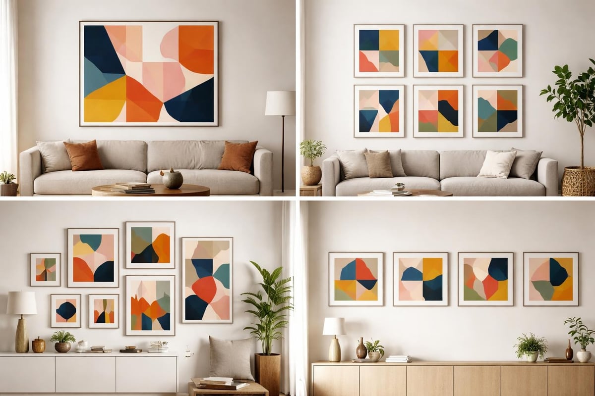 Gallery wall installation strategies
