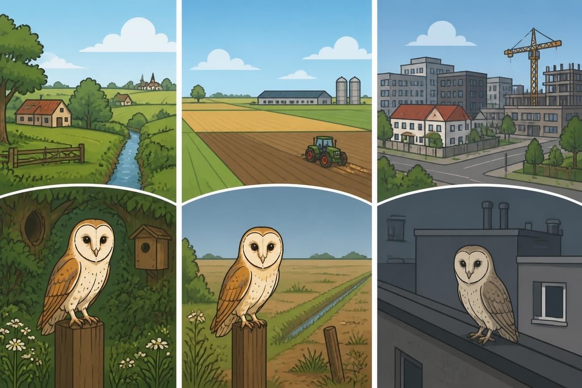 Uilenhabitat transformatie