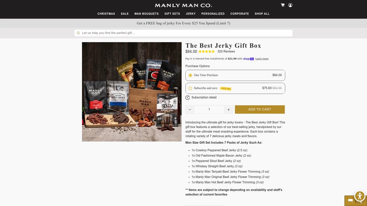 8 Best Care Package For Men Ideas To Send In 2026 - The Best Jerky Gift Box – Manly Man Co.