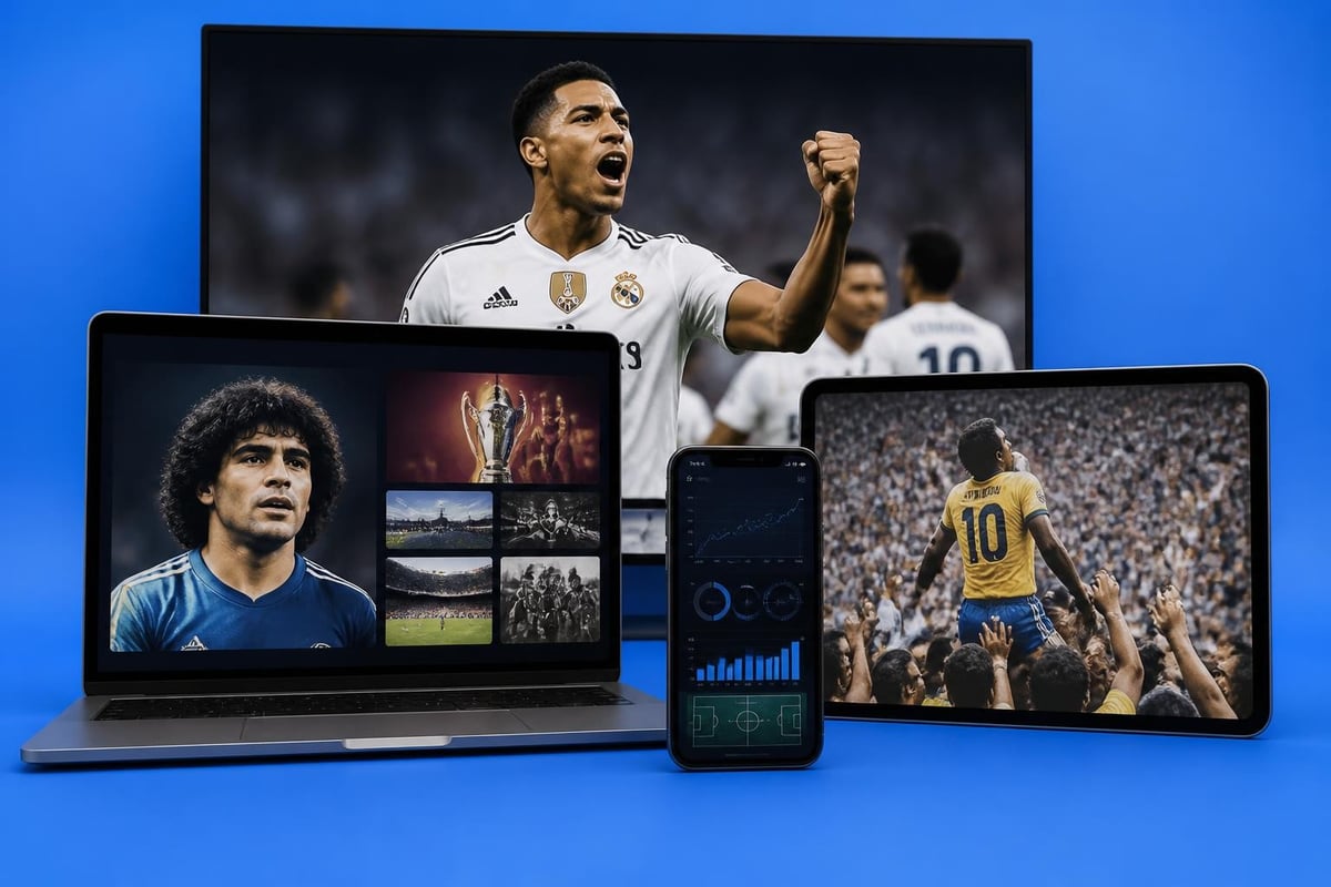 FIFA+ platform features and content types