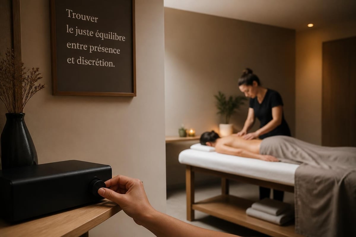 Musique massage volume cabine