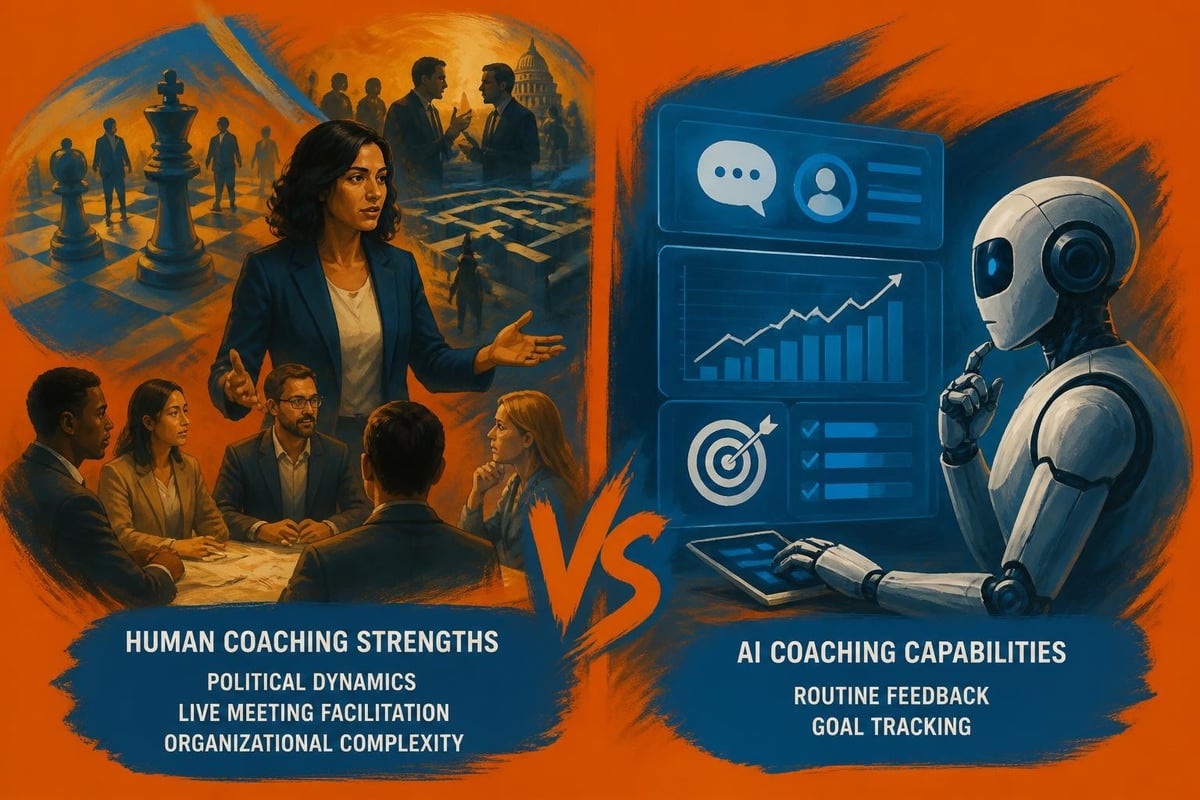 Human versus AI coaching capabilities