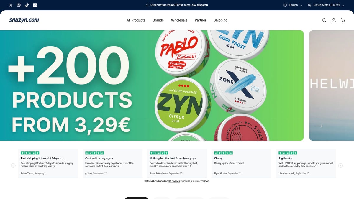 Velo Pouches Reviews Guide: Expert Insights for 2025 - Snuzyn: A Modern Alternative for Nicotine Pouch Users