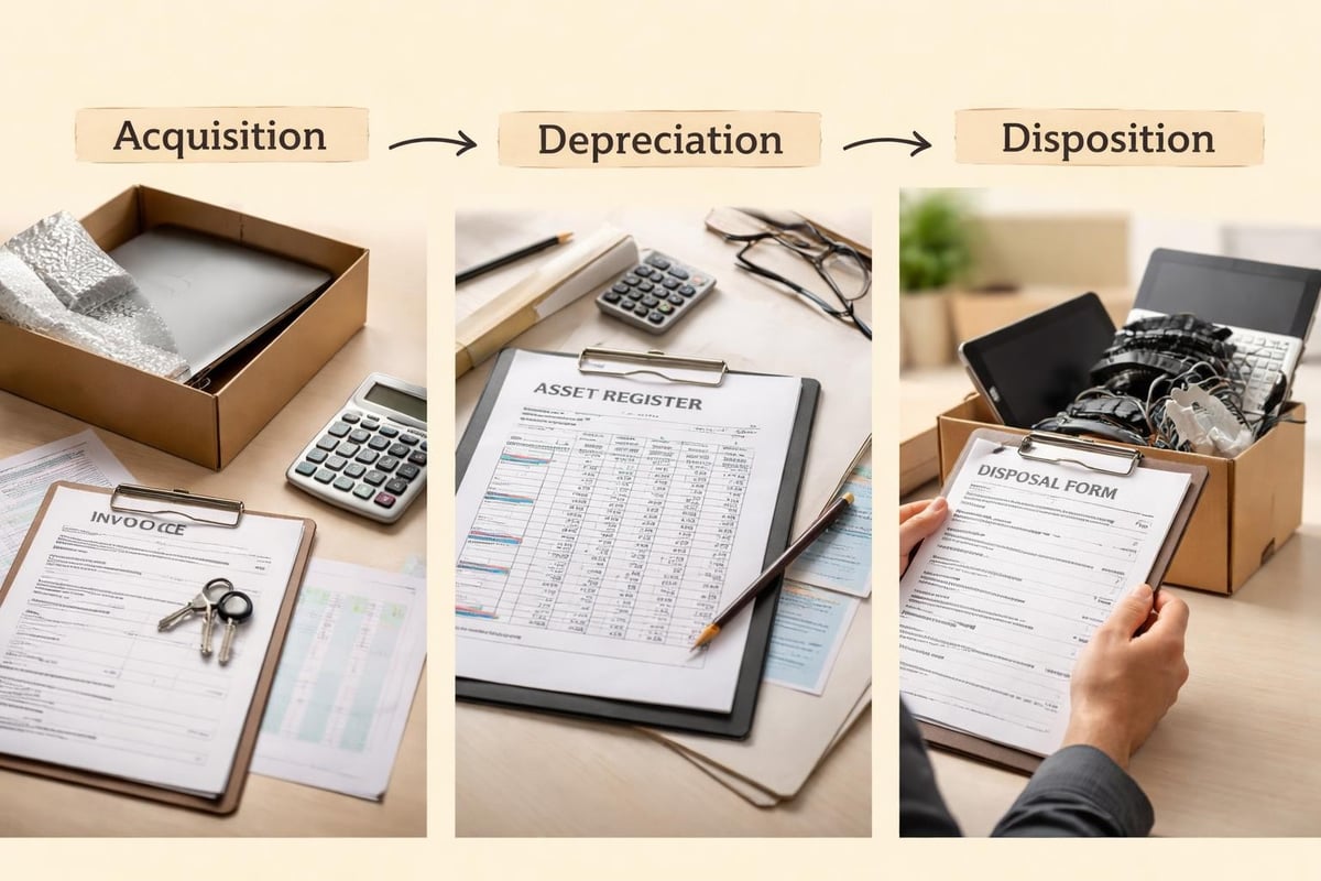 Depreciation lifecycle management