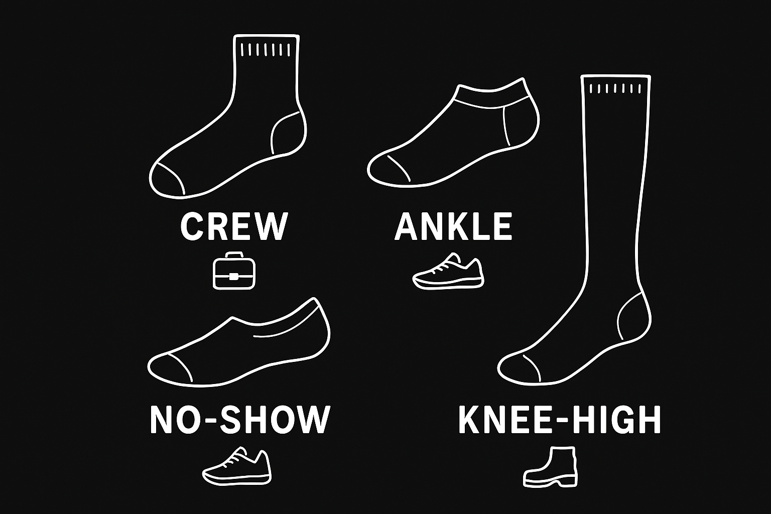 Types of Everyday Socks: A Style and Function Guide