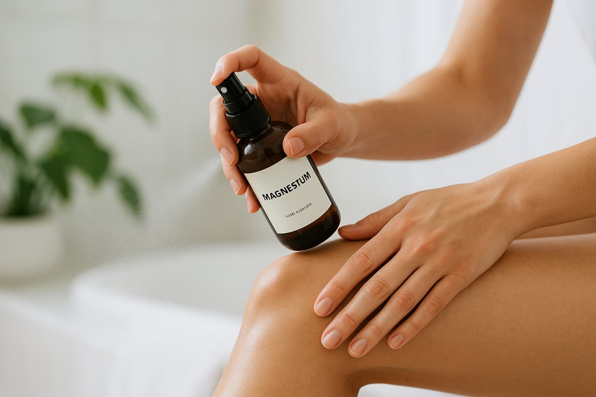 How to Use Natural Magnesium Spray Effectively