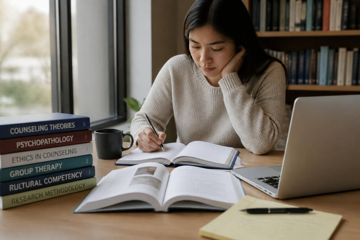 Core curriculum areas in master counselor education