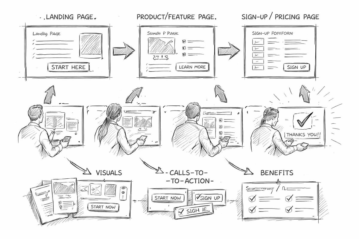 Website conversion optimisation