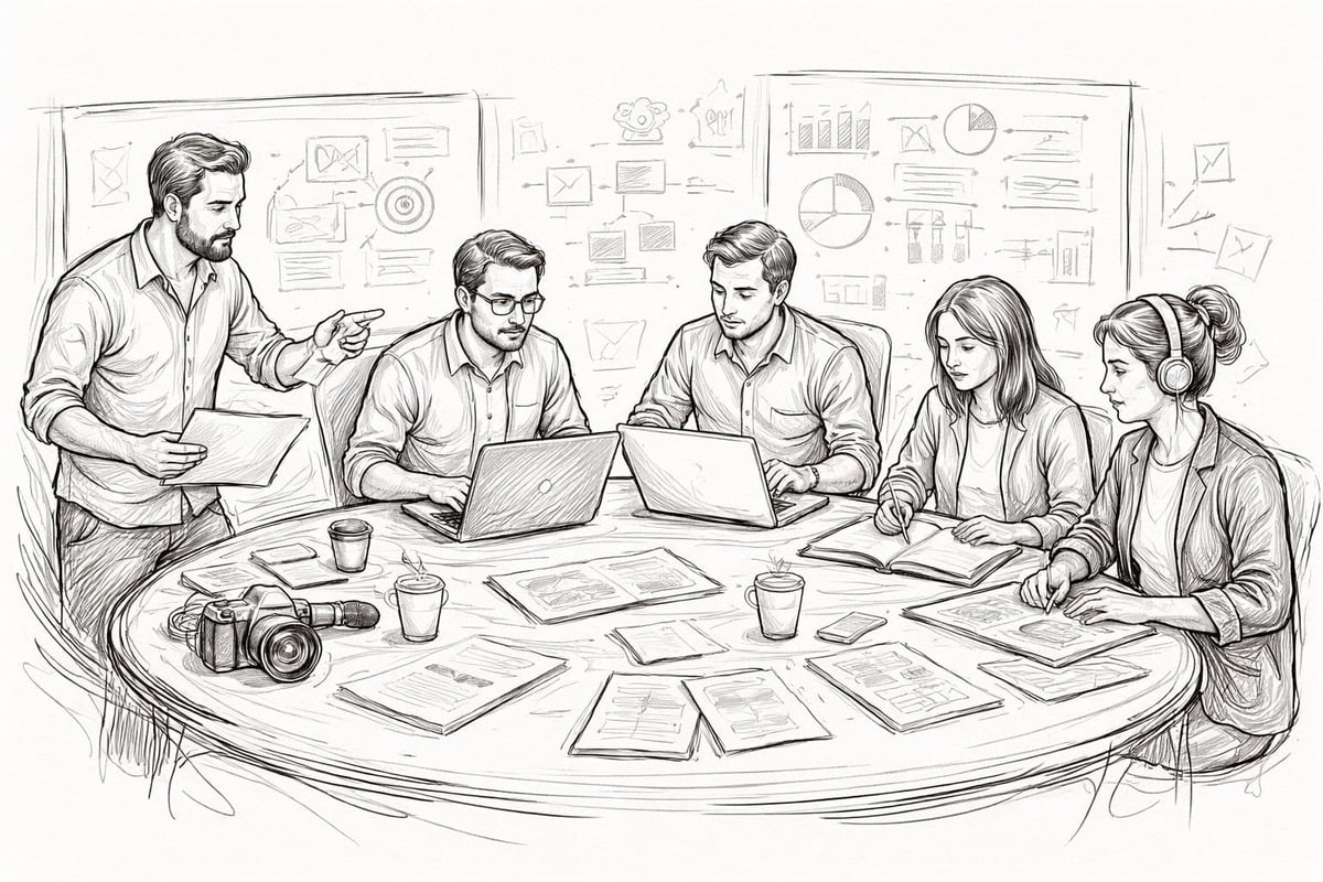 Digital marketing team structure