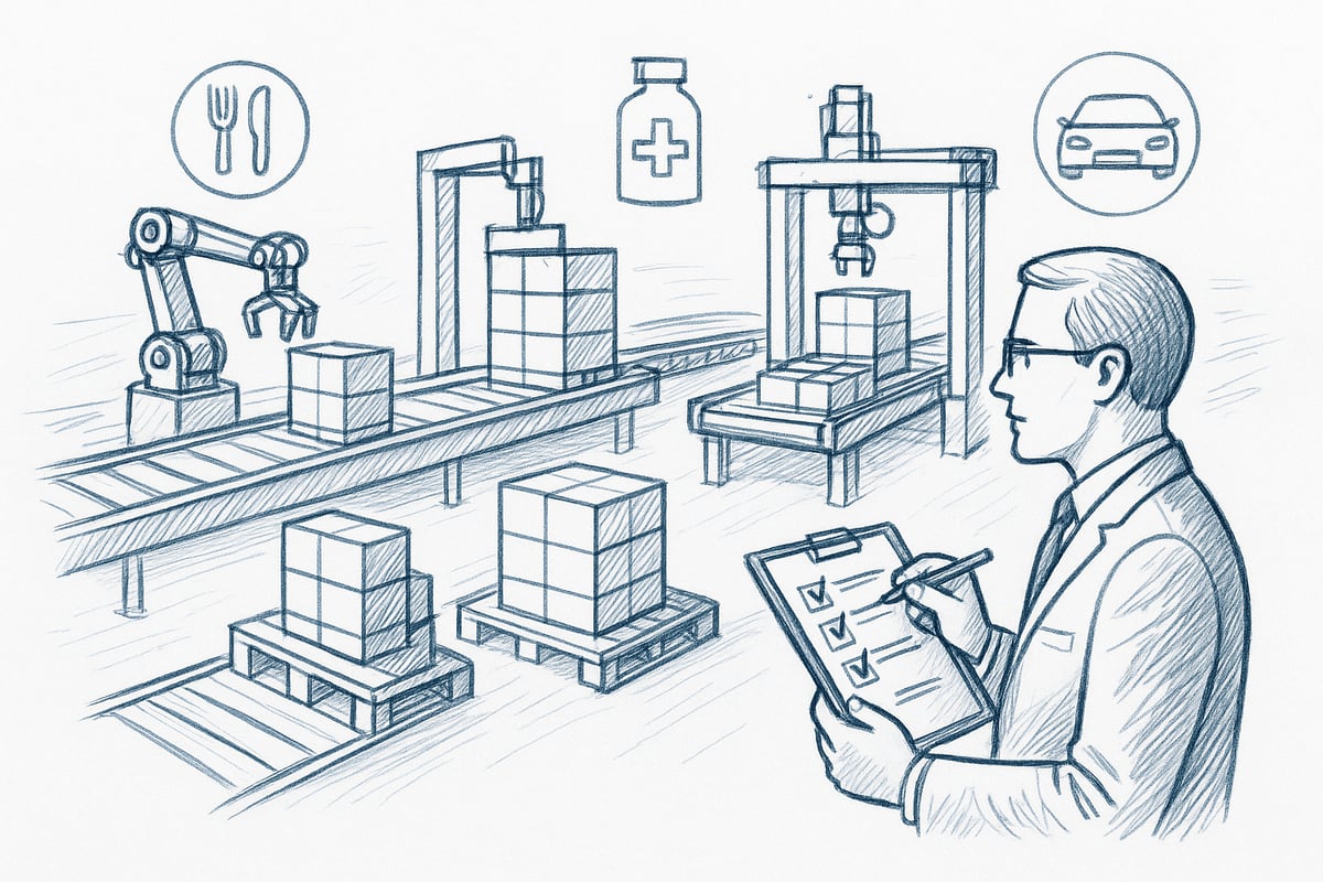 Auswahlkriterien für den passenden Palettierer