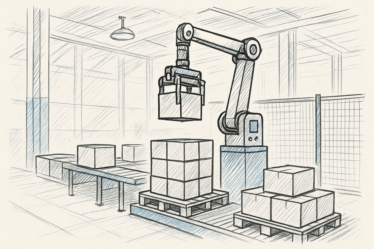 Was sind Palettierer? Grundlagen und Funktionsweise