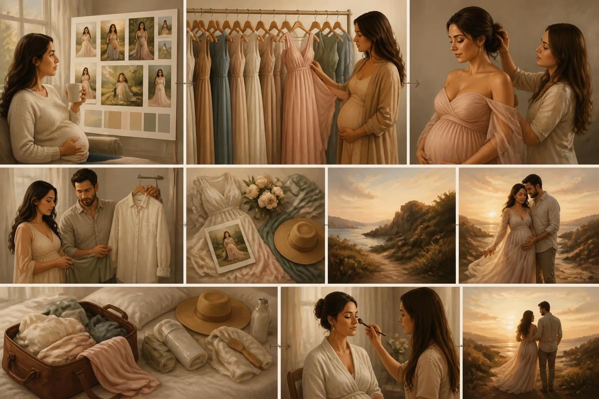 Maternity session preparation checklist