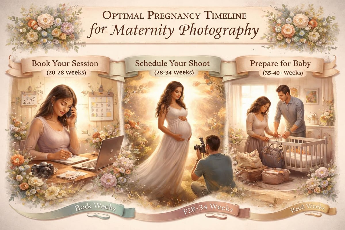 Maternity session timing guide