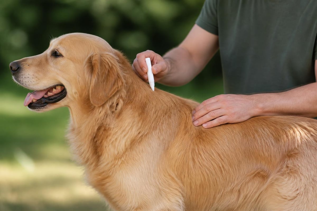 Tick medication application techniques