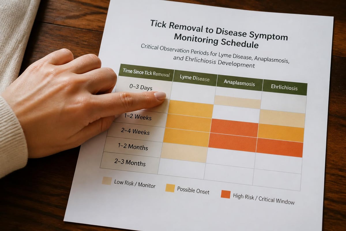 Disease monitoring timeline