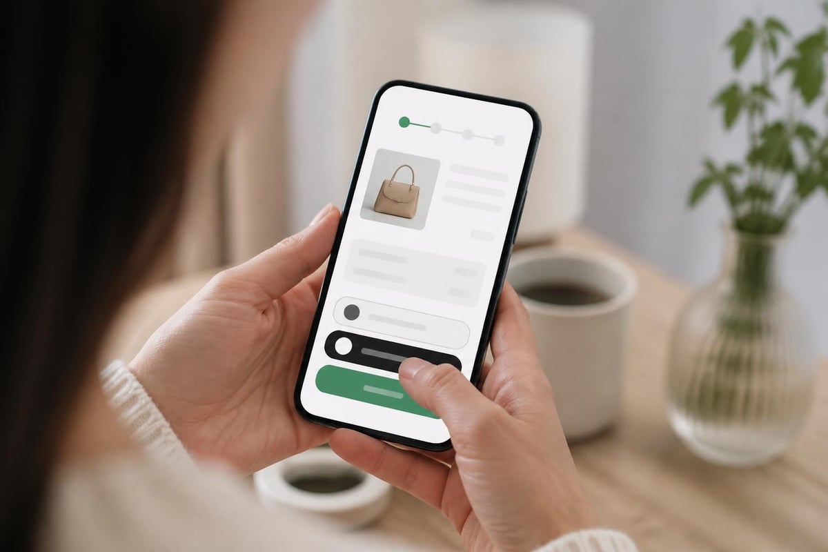Mobile WooCommerce Checkout-Flow
