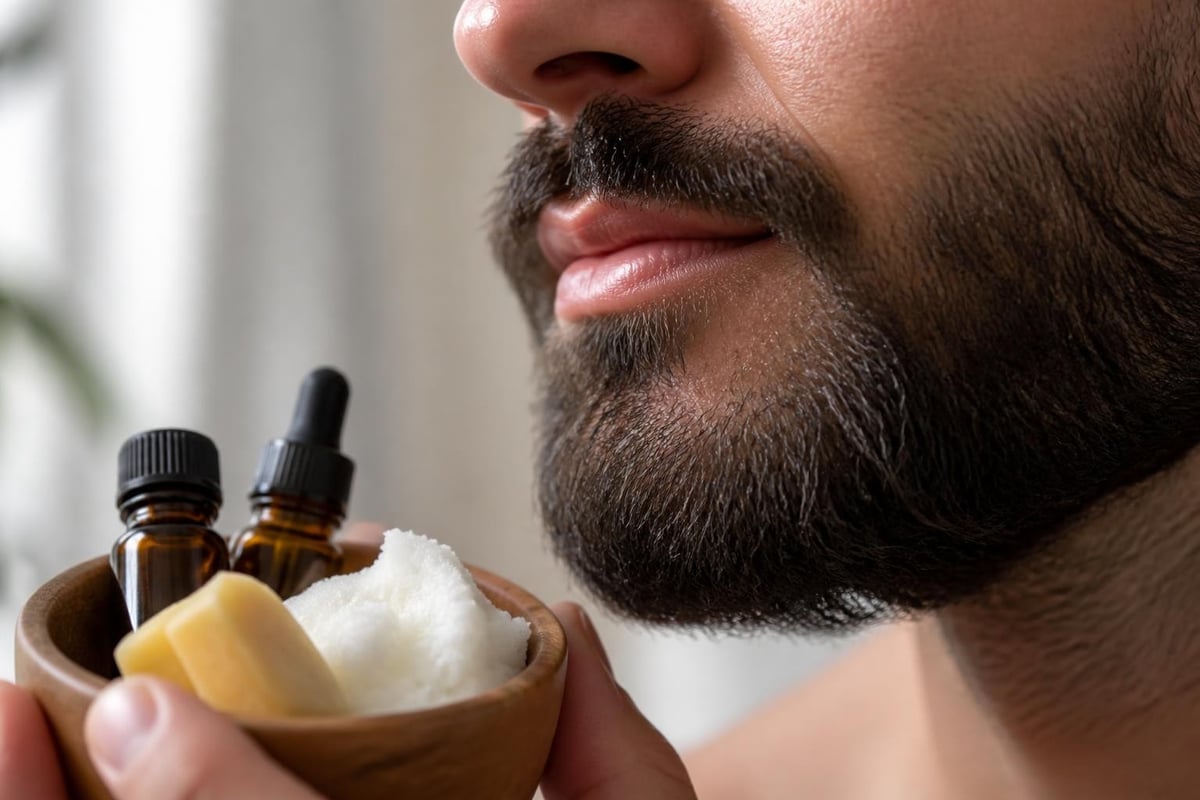 Natural beard wax ingredients