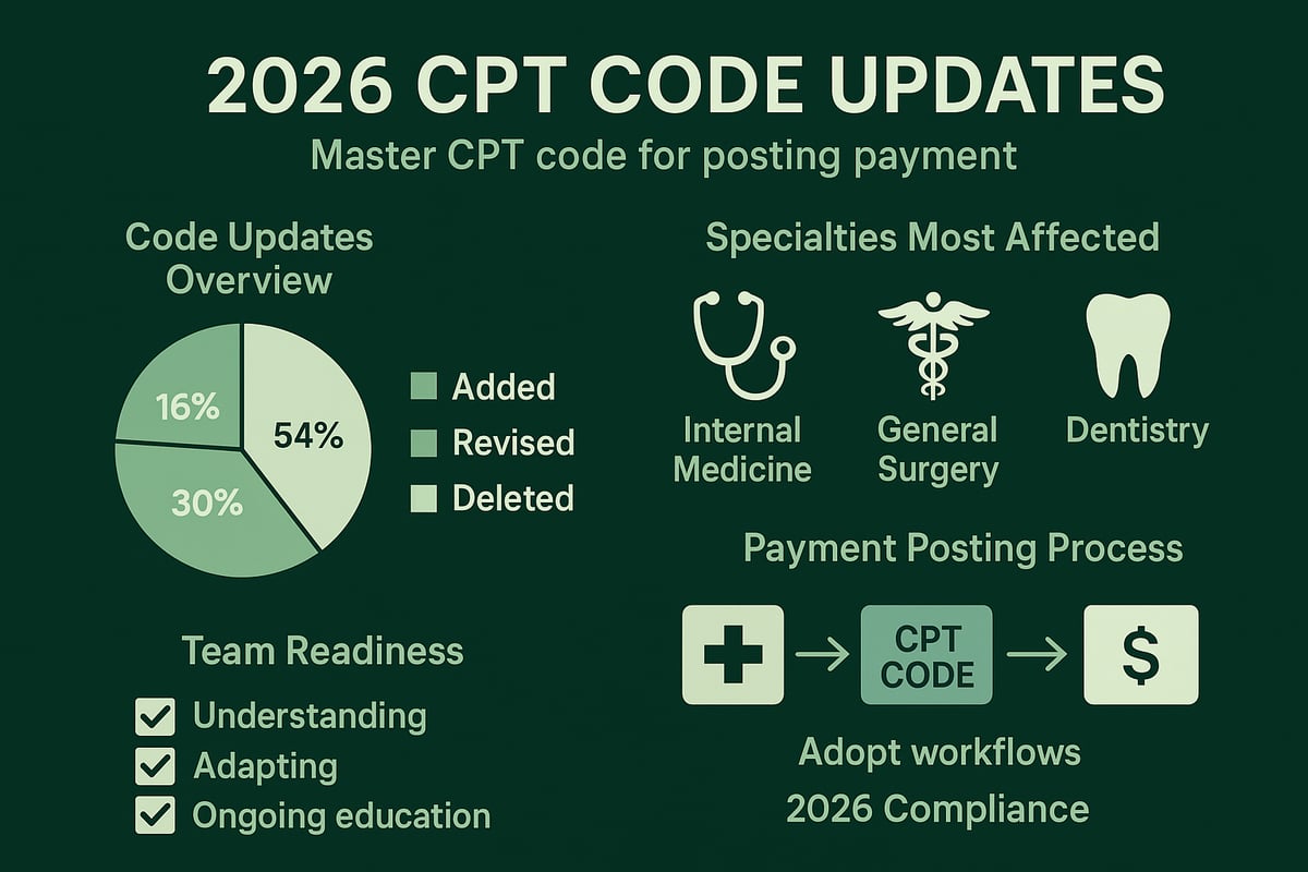 The 2026 CPT Code Updates for Payment Posting