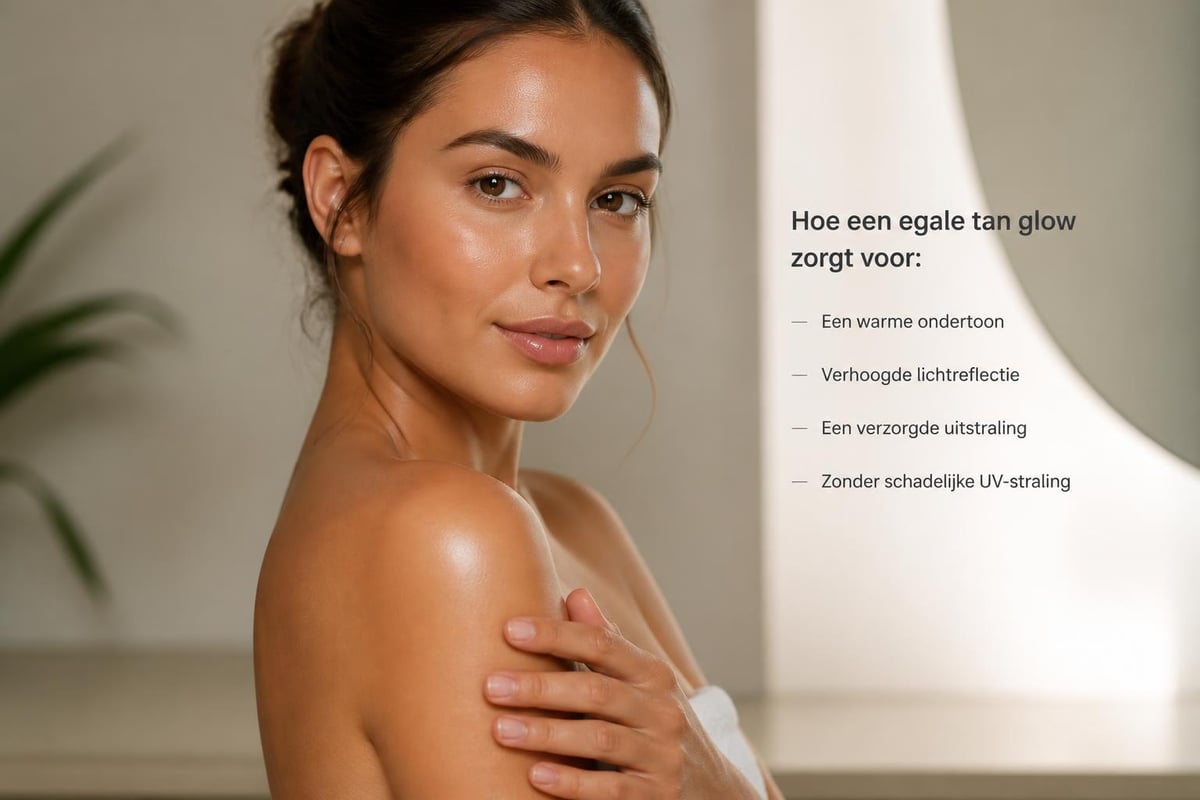 Natural tan glow effects
