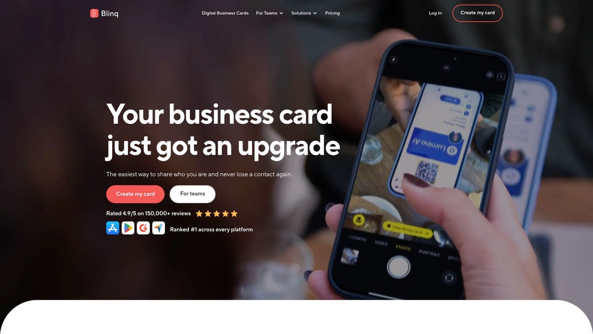 9 Essential Digital Business Cards for Professionals in 2025 - Blinq