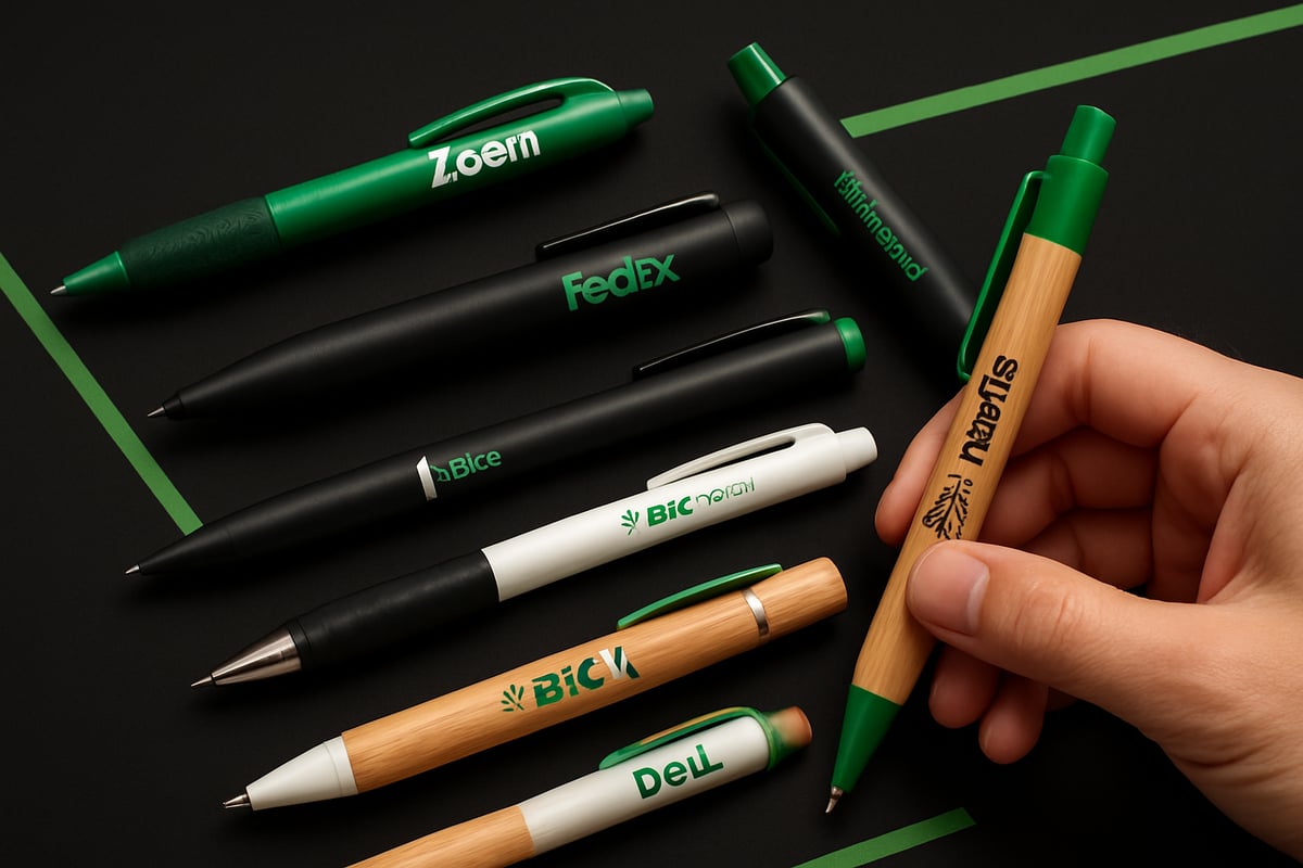 Miksi kynät logolla ovat tehokas brändityökalu vuonna 2025?