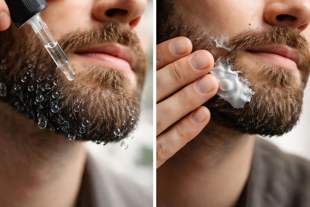 How beard cream ingredients create moisture barriers