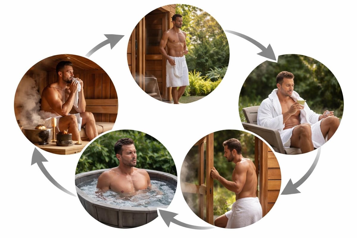Contrast therapy cycle