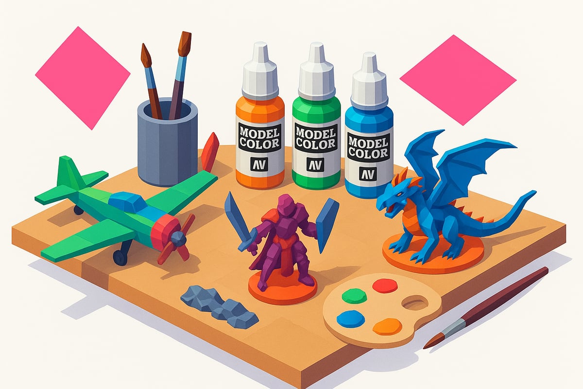 Usos principales: Modelismo, miniaturas y más