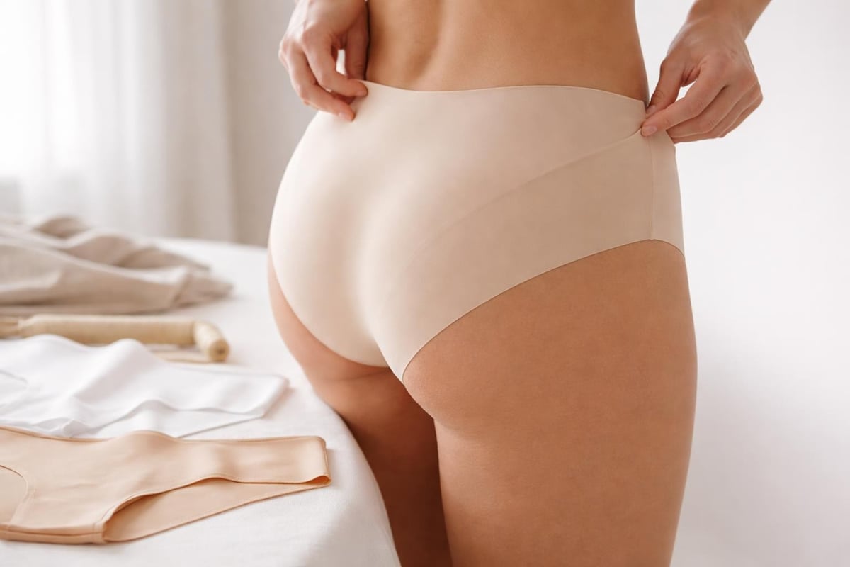 Seamless underwear construction