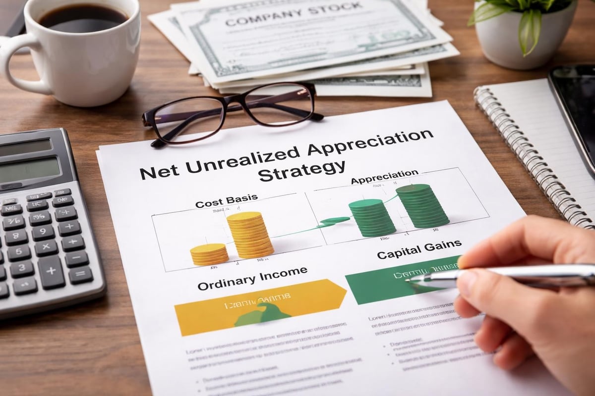 NUA tax strategy