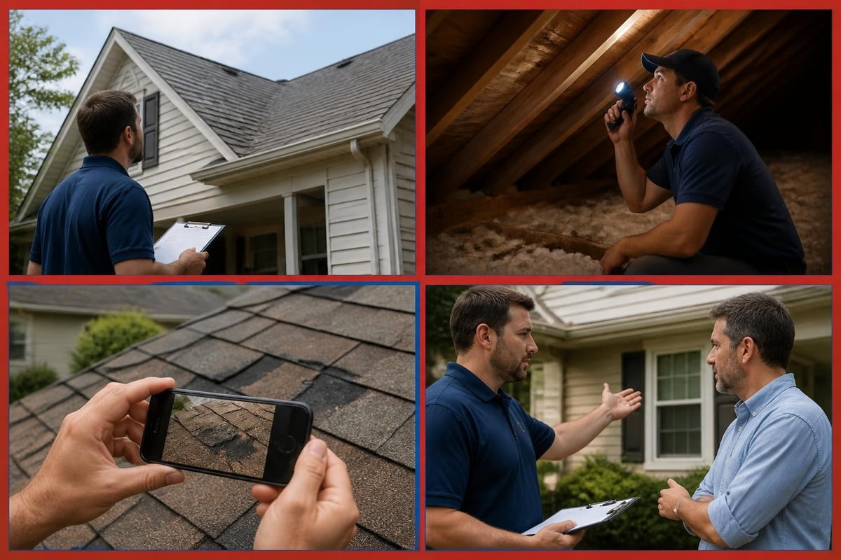 Storm damage assessment process