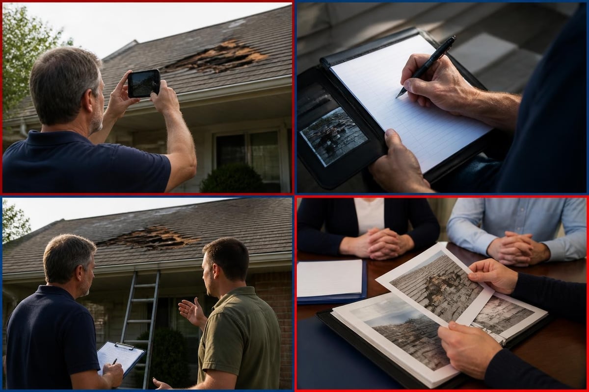 Insurance claim documentation