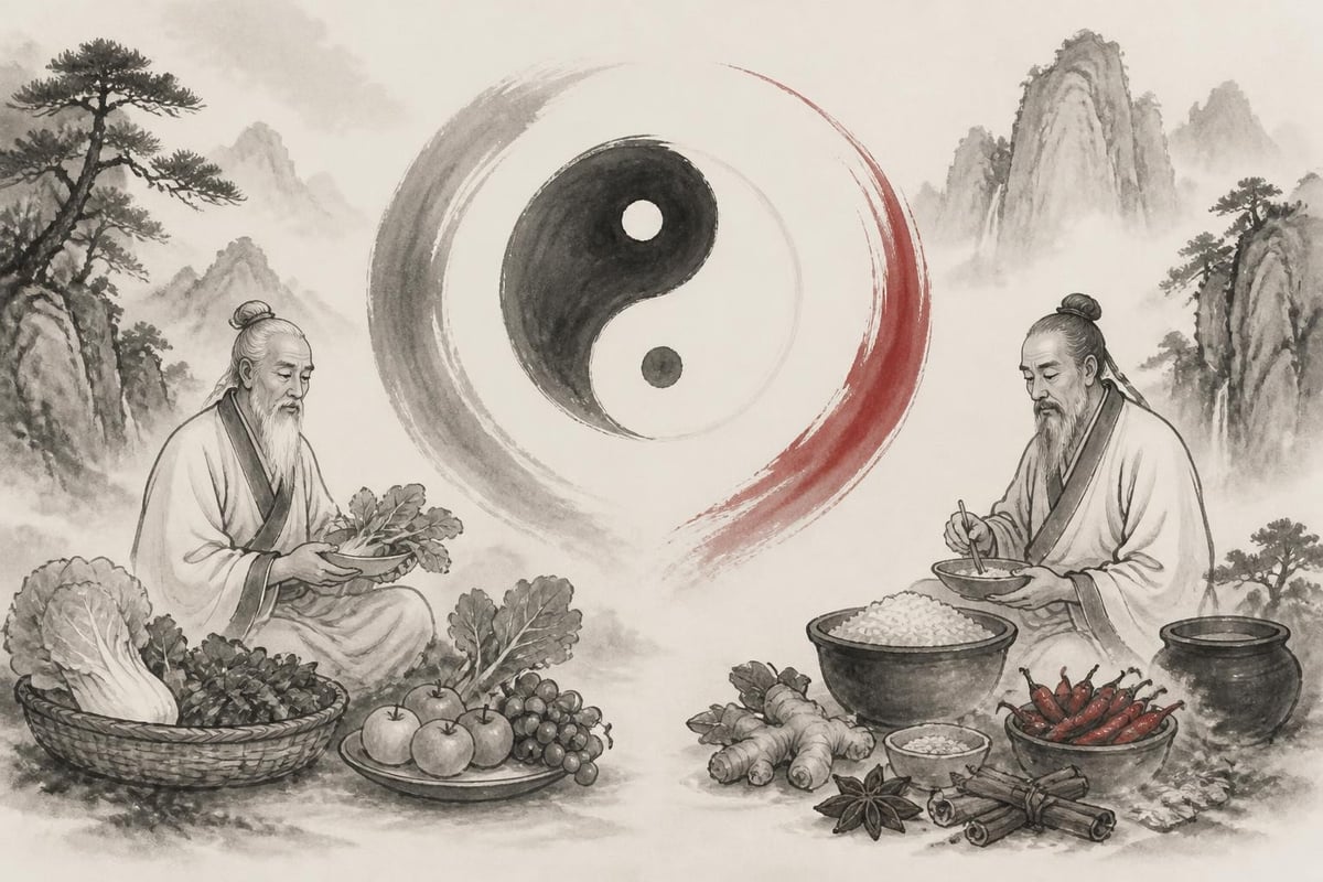 Yin and yang food balance