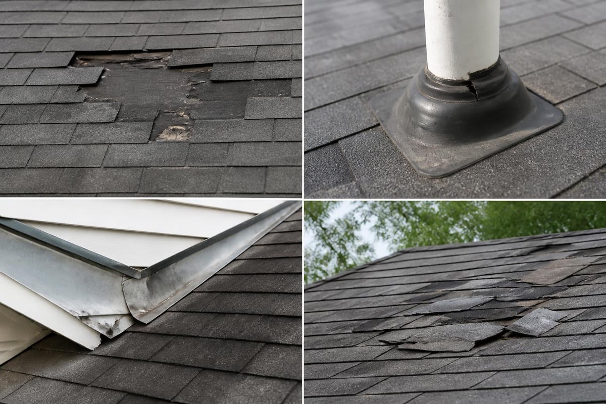 Common roof repair scenarios in coastal NC