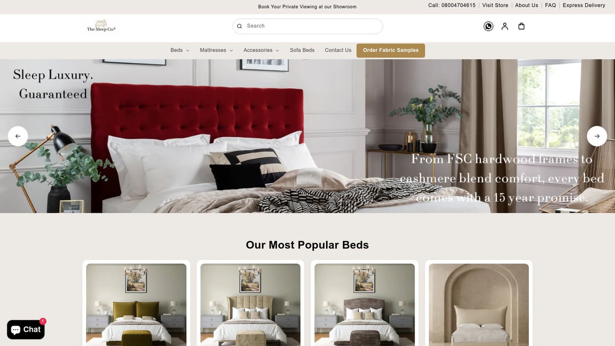 7 Stunning Modern Luxury Bed Ideas For 2025 Bedrooms - The Sleep Co® Oxy Manual Ottoman Bed