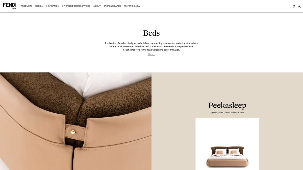 7 Stunning Modern Luxury Bed Ideas For 2025 Bedrooms - Fendi Casa Contemporary Design Bed