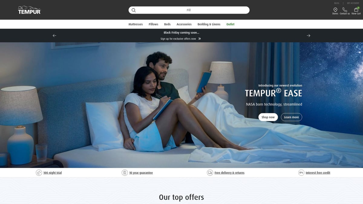 7 Stunning Modern Luxury Bed Ideas For 2025 Bedrooms - Tempur Sensory Smart Bed