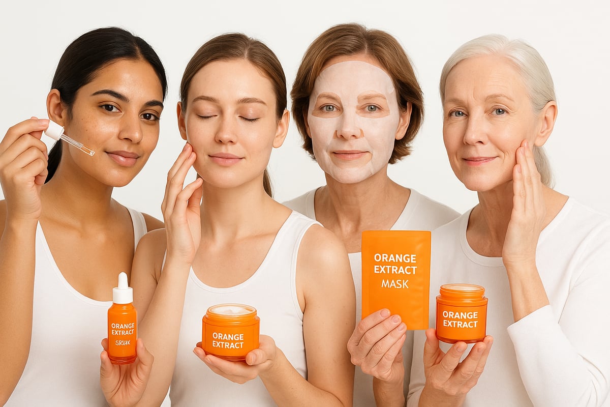 肌悩み別：オレンジエキス活用ガイド