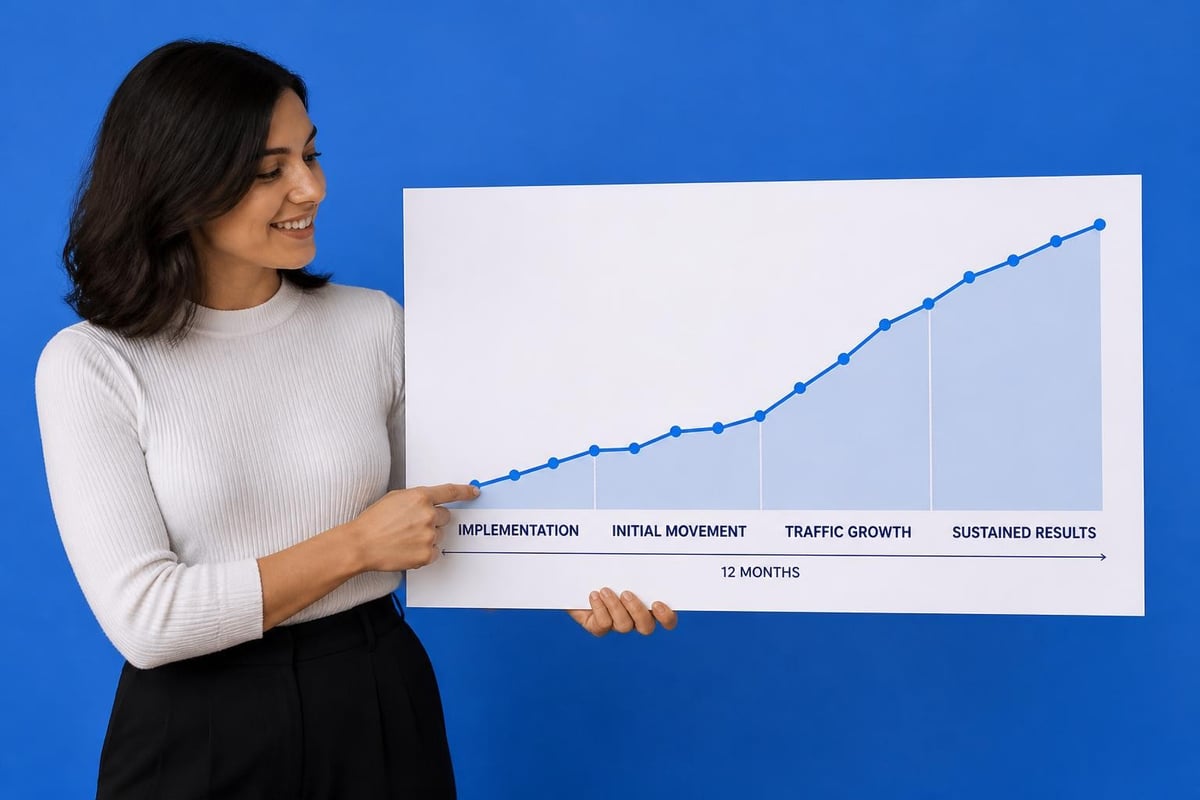 SEO timeline and milestones